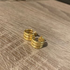 Madewell Small Triple Hoop Earrings